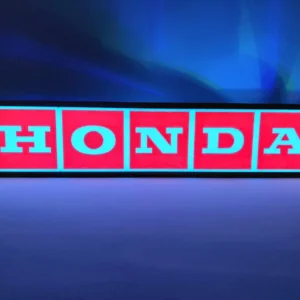 Honda Letter Block Lightbox LED Desk Light
