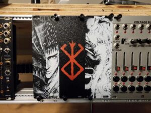 Berserk themed Eurorack Blind/Blanks 3u and 1u 8hp