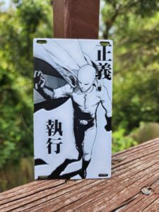 One Punch Man themed Eurorack Blind/Blanks 3u and 1u various sizes 8hp 10hp 12hp 14hp