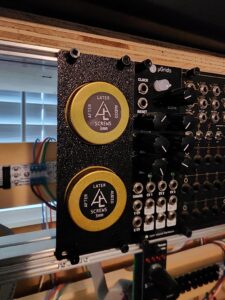The Cups – 10hp Eurorack Accessory for holding screw containers